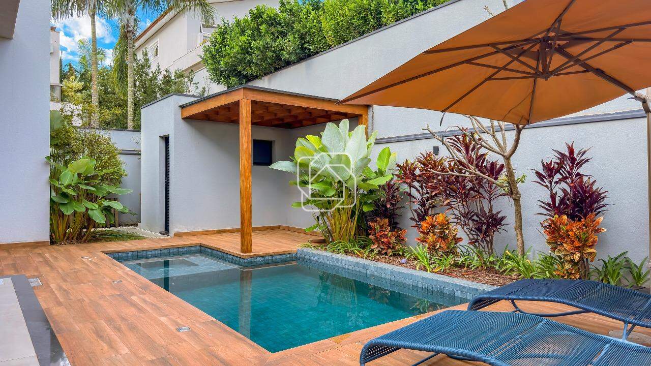 Casa de Condomínio à venda em Indaiatuba - SP - Jardim Vila Paradiso: Área da piscina