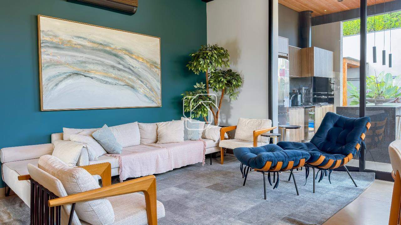 Casa de Condomínio à venda em Indaiatuba - SP - Jardim Vila Paradiso: Sala de estar