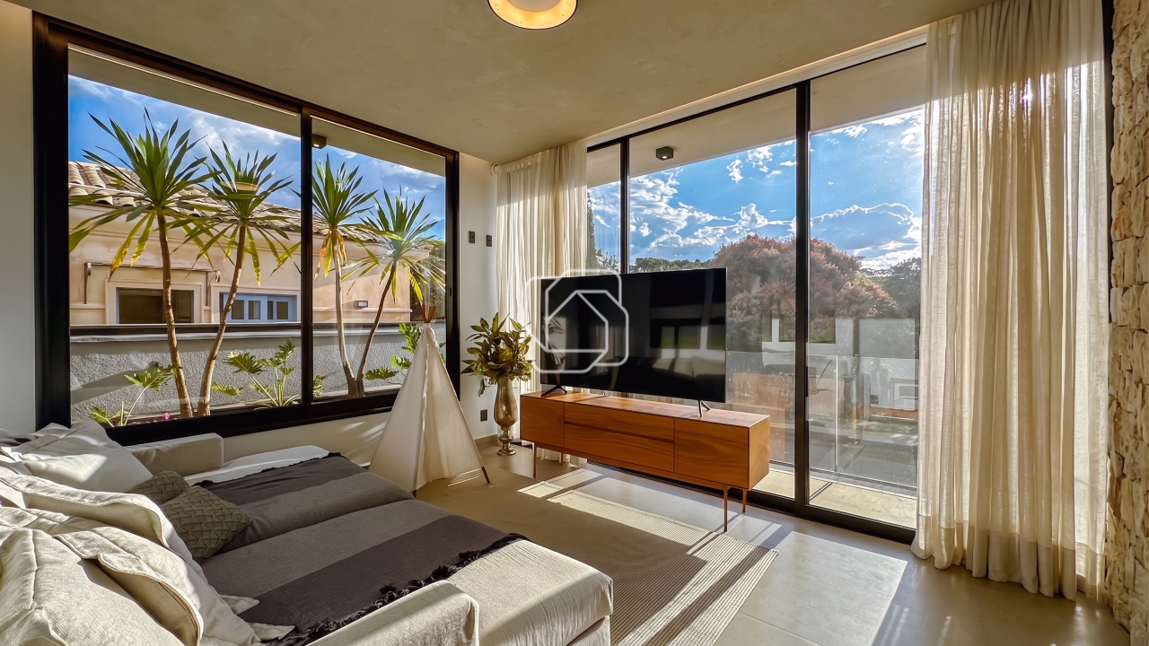 Casa de Condomínio à venda em Indaiatuba - SP - Jardim Vila Paradiso: Sala de TV