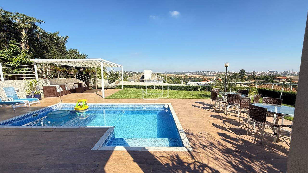 Casa de Condomínio à venda em Itu - SP - Condomínio Campos de Santo Antônio: Área da Piscina