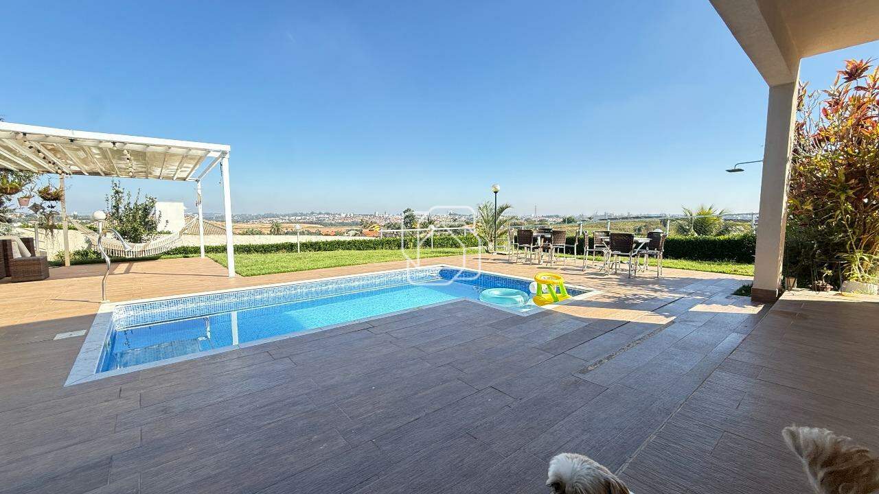 Casa de Condomínio à venda em Itu - SP - Condomínio Campos de Santo Antônio: Área da Piscina