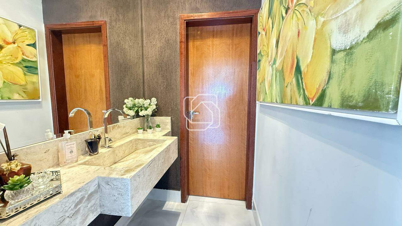 Casa de Condomínio à venda em Itu - SP - Condomínio Campos de Santo Antônio: Lavabo