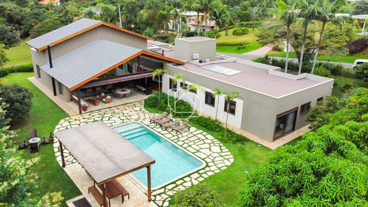Casa de Condomínio para aluguel em Itu - SP - Condomínio Terras de São José: Visão aérea da casa
