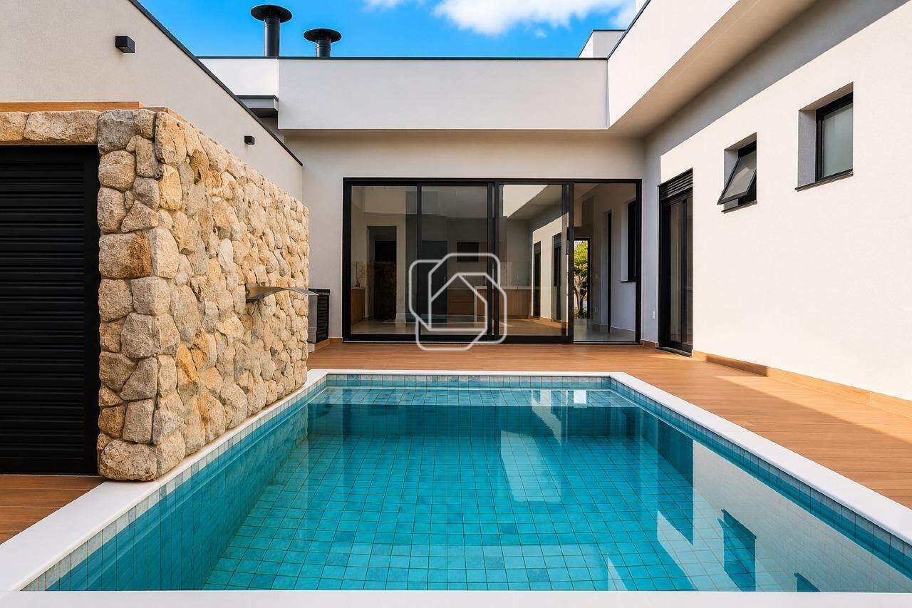 Casa de Condomínio à venda em Indaiatuba - SP - Jardim Piemonte: Área da piscina