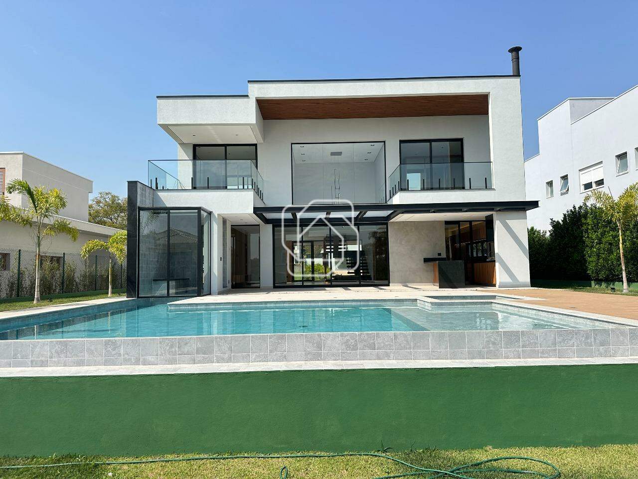 Casa de Condomínio à venda em Cabreúva - SP - Portal do Japy Golf Clube: Área da piscina