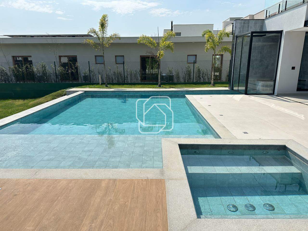 Casa de Condomínio à venda em Cabreúva - SP - Portal do Japy Golf Clube: Área da piscina