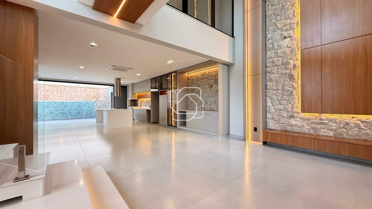Casa de Condomínio à venda em Indaiatuba - SP - Jardim Villa Sapezal: Ambientes integrados