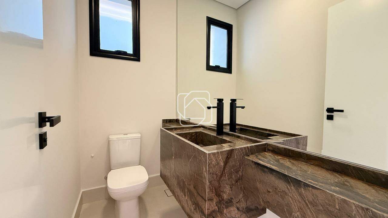 Casa de Condomínio à venda em Indaiatuba - SP - Jardim Residencial Dona Maria Cândida: Lavabo