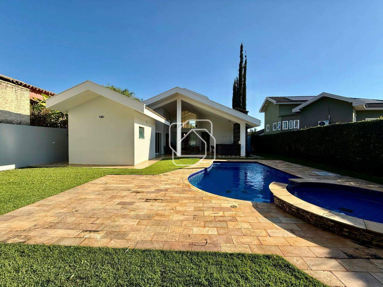 Casa de Condomínio à venda em Itu - SP - Bairro Campos de Santo Antônio: Área da piscina