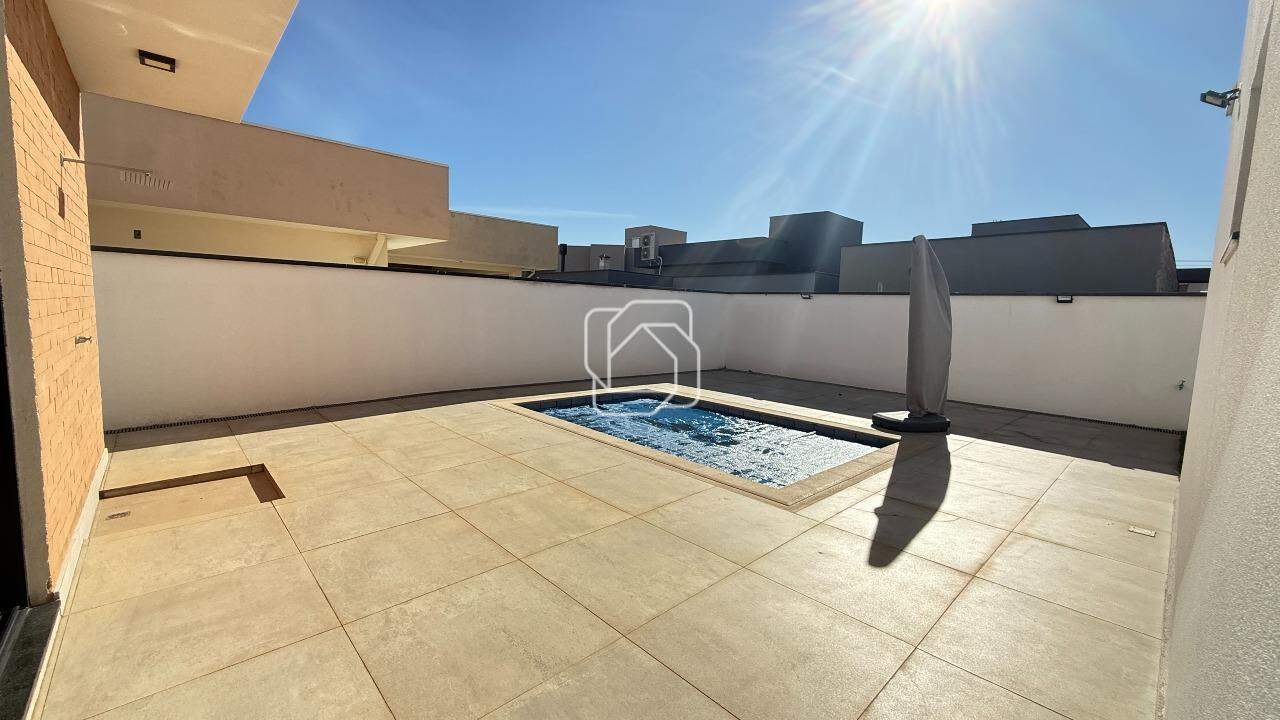 Casa de Condomínio à venda em Salto - SP - Portal dos Bandeirantes: Área da Piscina