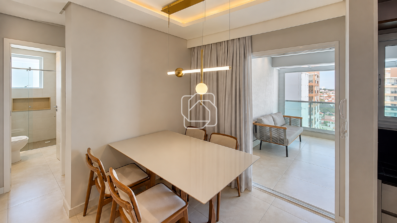 Apartamento para aluguel em Indaiatuba - SP - Le Jardin: Sala Jantar