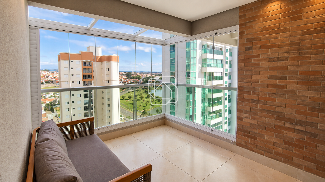 Apartamento para aluguel em Indaiatuba - SP - Le Jardin: Varanda Gourmet