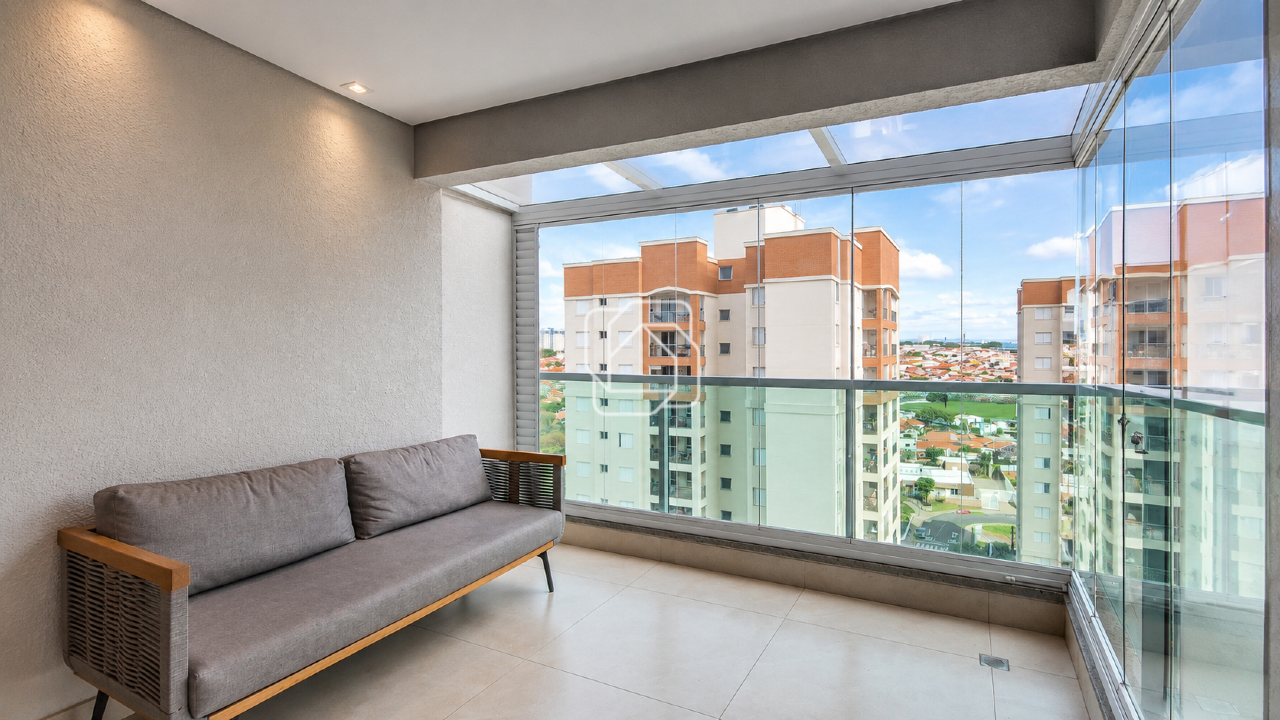 Apartamento para aluguel em Indaiatuba - SP - Le Jardin: Varanda Gourmet