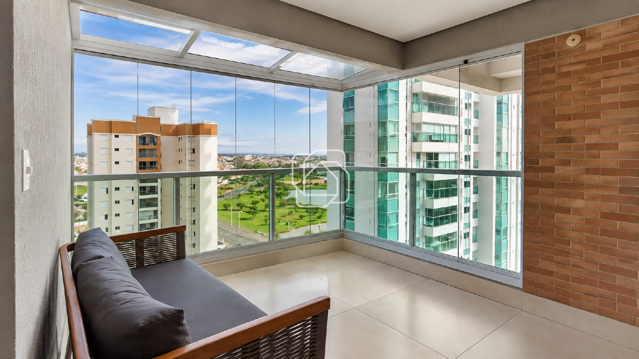 Apartamento para aluguel em Indaiatuba - SP - Le Jardin: Varanda Gourmet