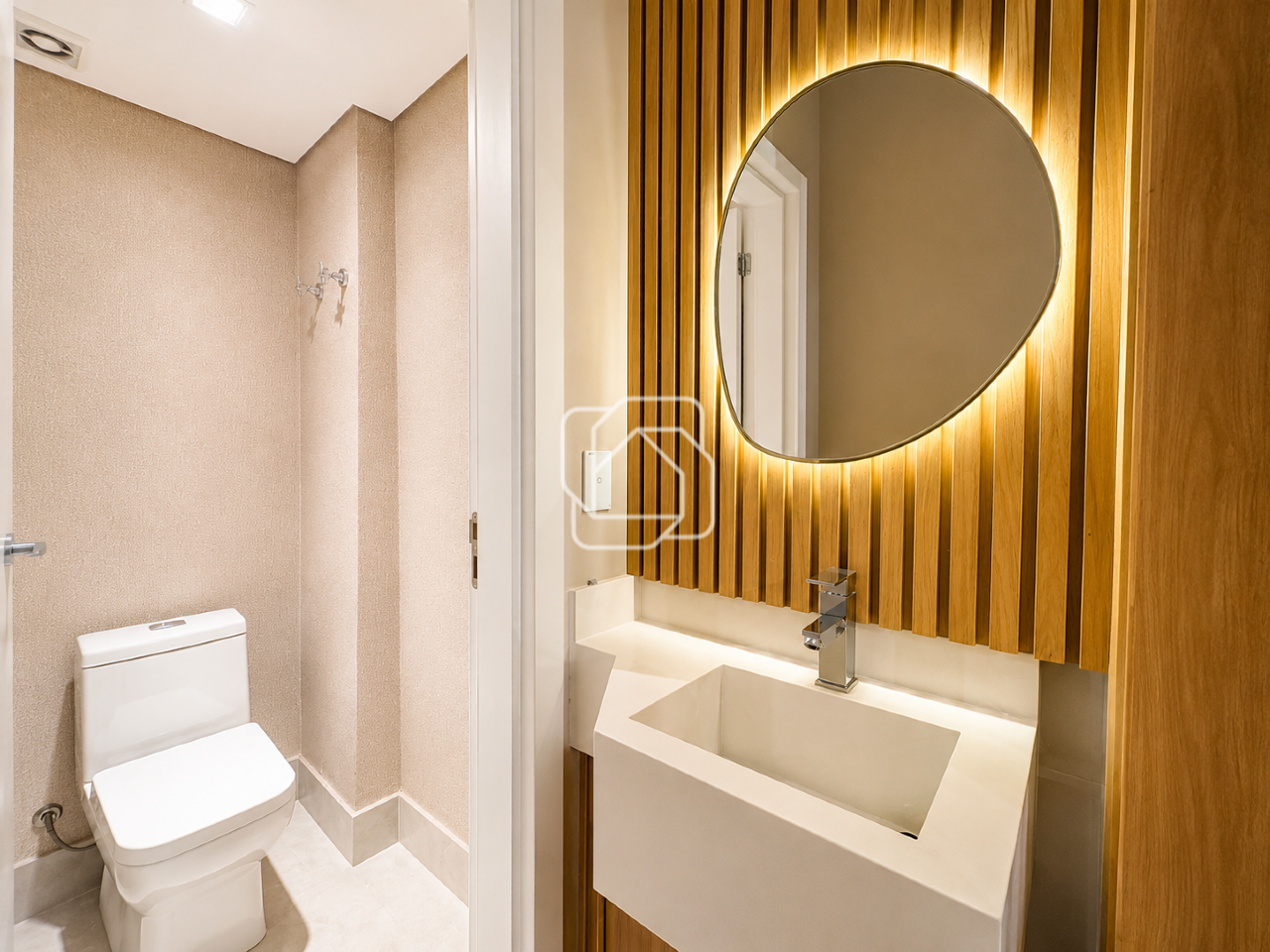Apartamento à venda em Indaiatuba - SP - Le Jardin: Lavabo