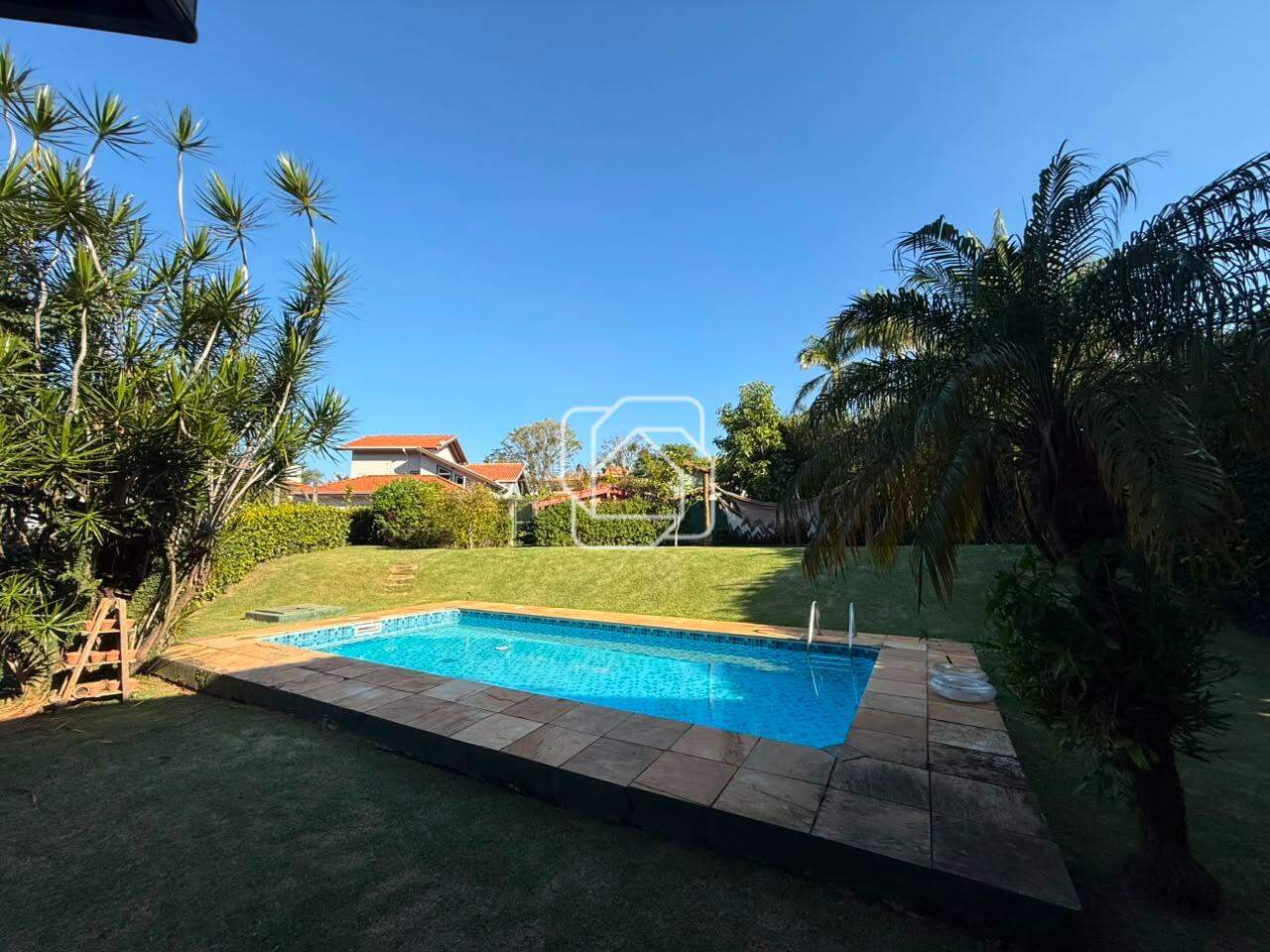 Casa de Condomínio à venda em Itu - SP - Condomínio Campos de Santo Antônio: Área da piscina