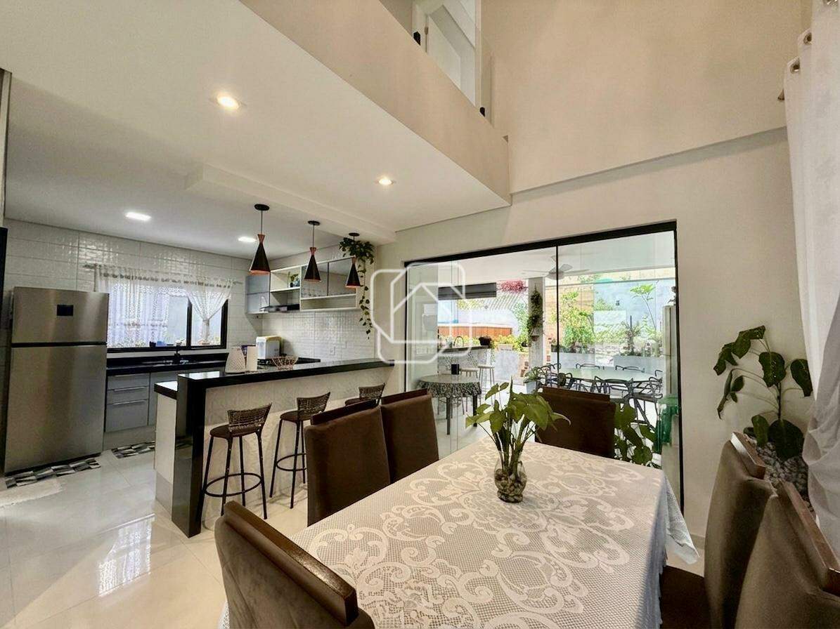 Casa de Condomínio à venda em Itu - SP - Condomínio Gardenville: Sala de jantar