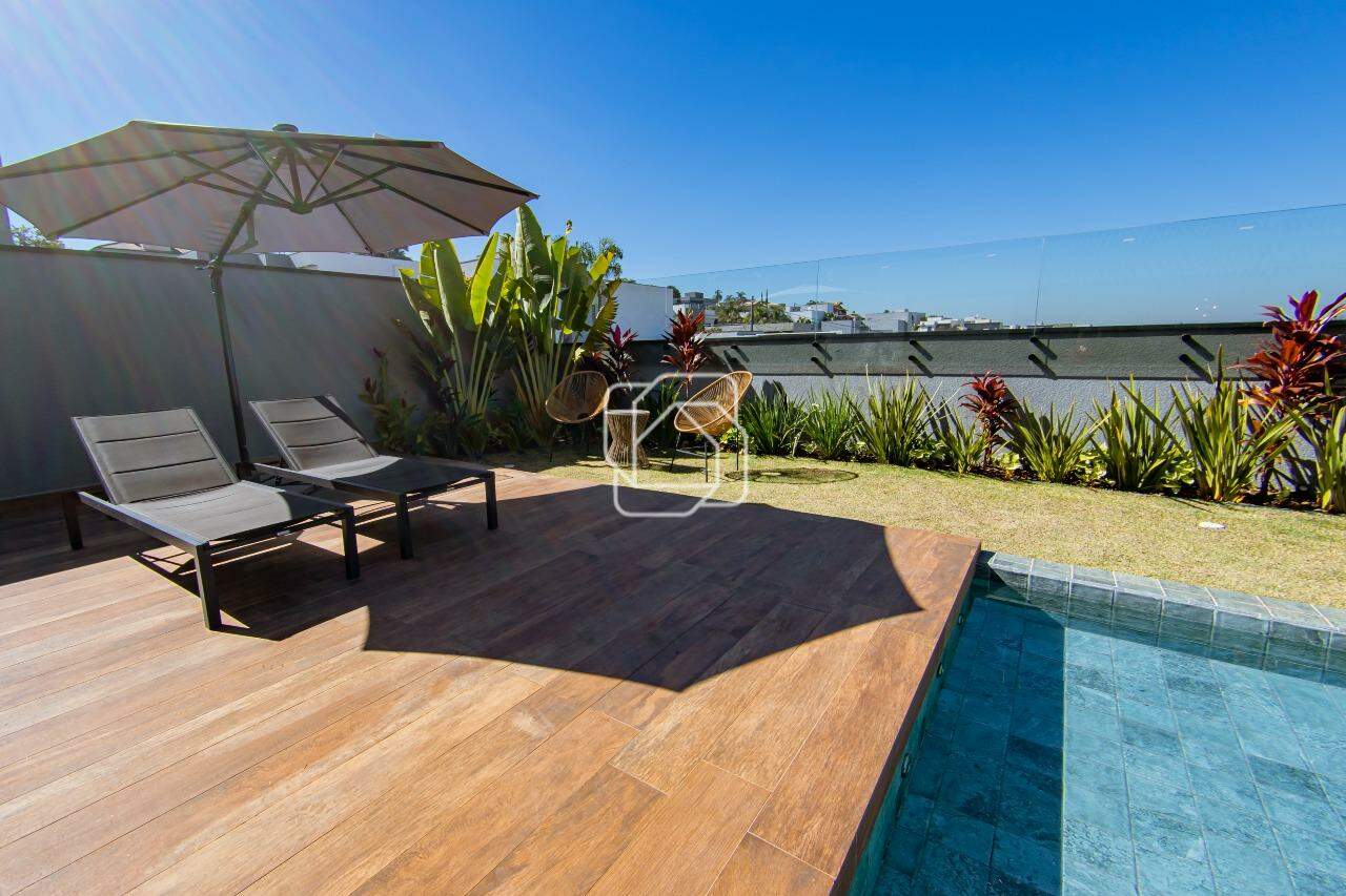 Casa de Condomínio à venda em Indaiatuba - SP - Helvetia Park: Área da piscina