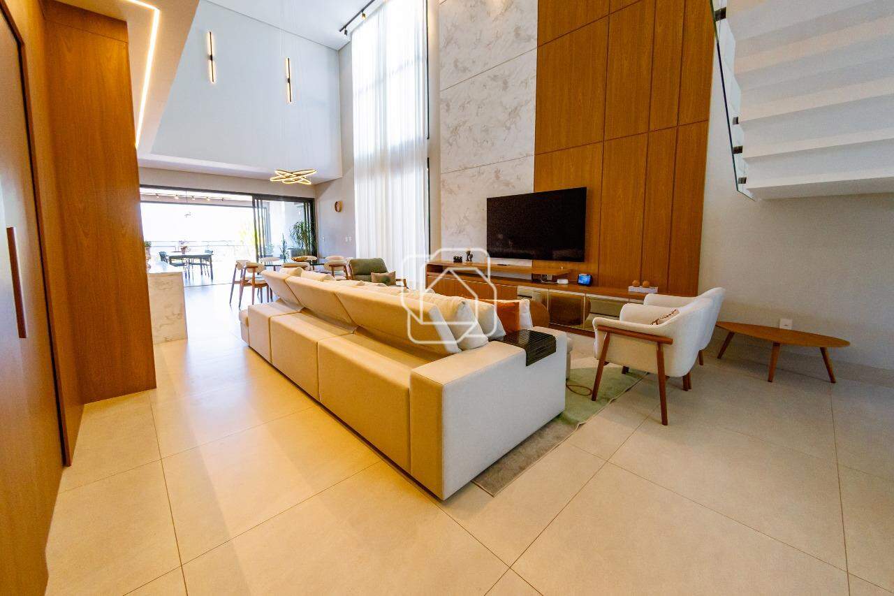 Casa de Condomínio à venda em Indaiatuba - SP - Helvetia Park: Sala de estar