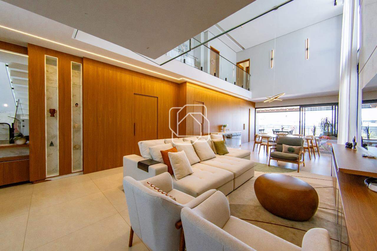 Casa de Condomínio à venda em Indaiatuba - SP - Helvetia Park: Sala de estar