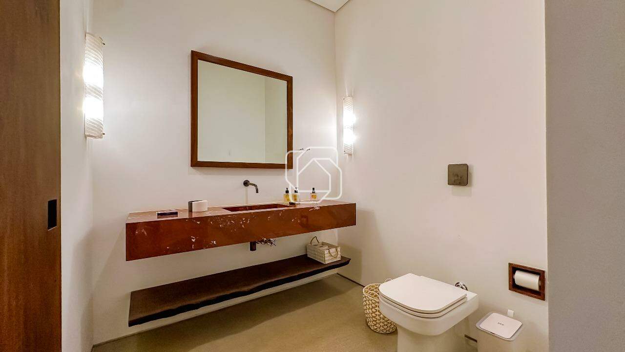 Casa de Condomínio à venda em Monte Mor - SP - Haras Larissa: Lavabo