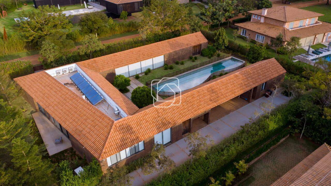 Casa de Condomínio à venda em Monte Mor - SP - Haras Larissa: Vista aérea do imóvel