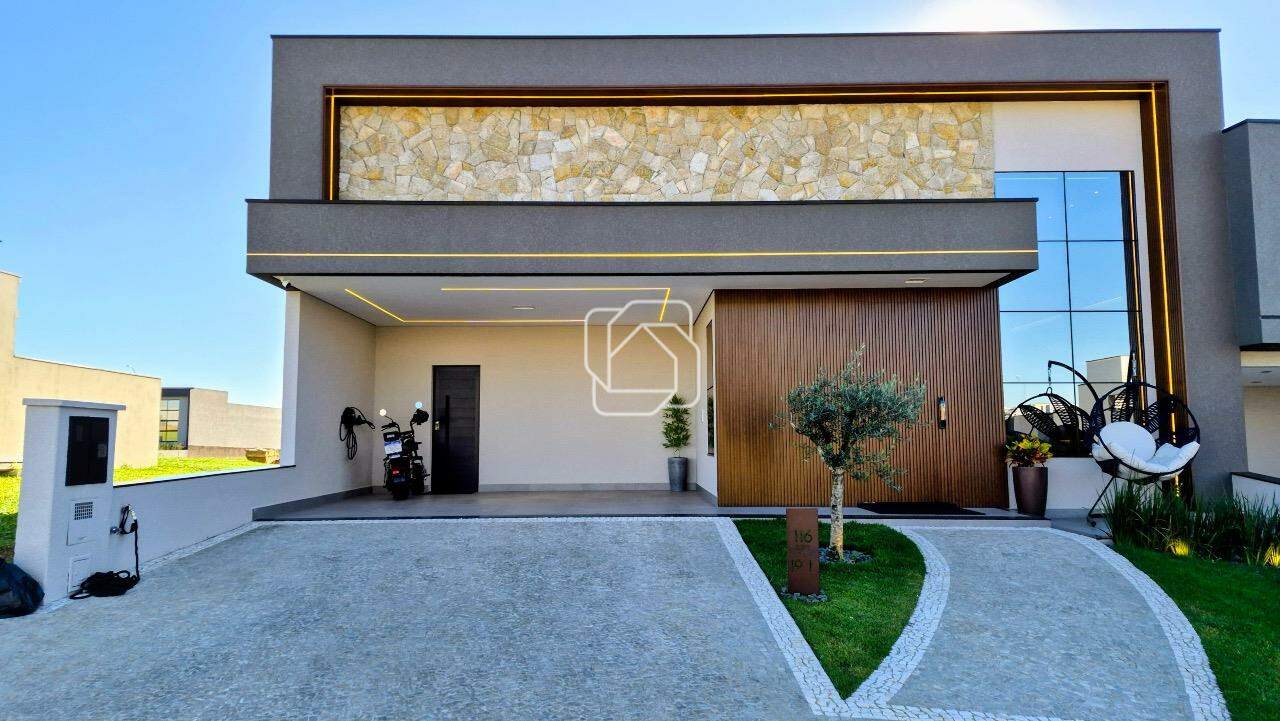 Casa de Condomínio à venda em Indaiatuba - SP - Jardim Residencial Dona Maria Cândida: Fachada