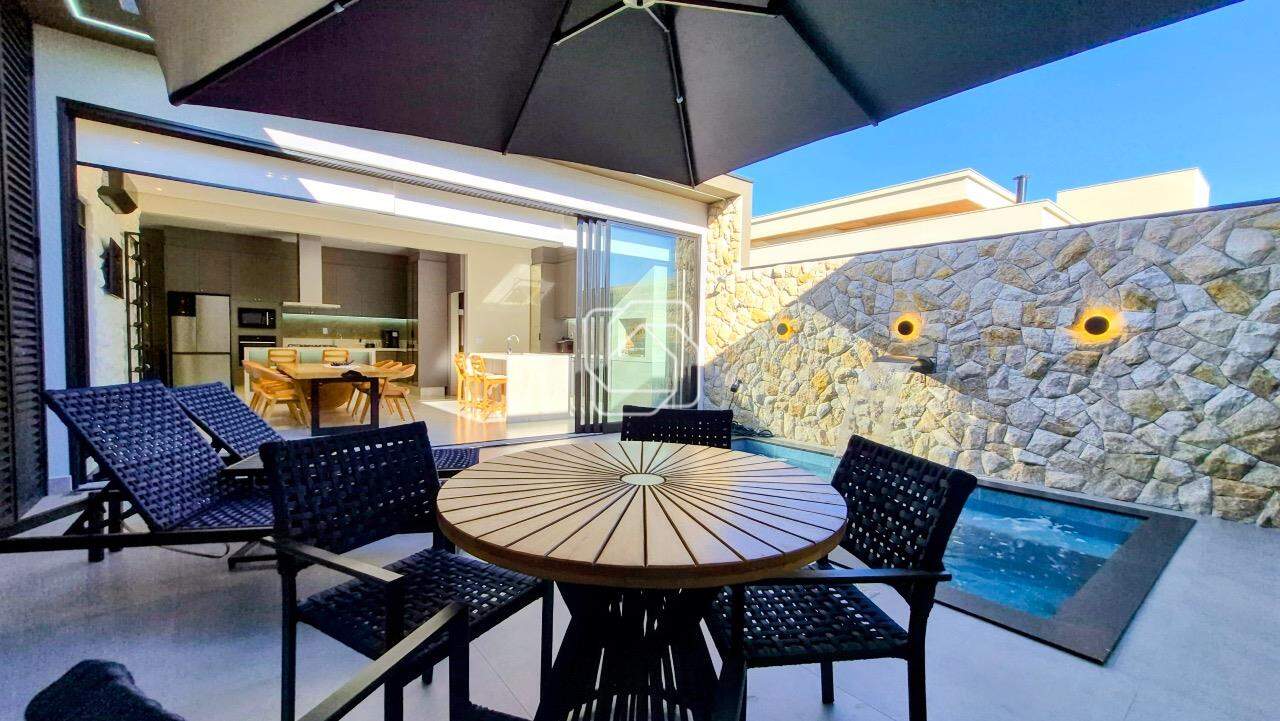 Casa de Condomínio à venda em Indaiatuba - SP - Jardim Residencial Dona Maria Cândida: Área da piscina