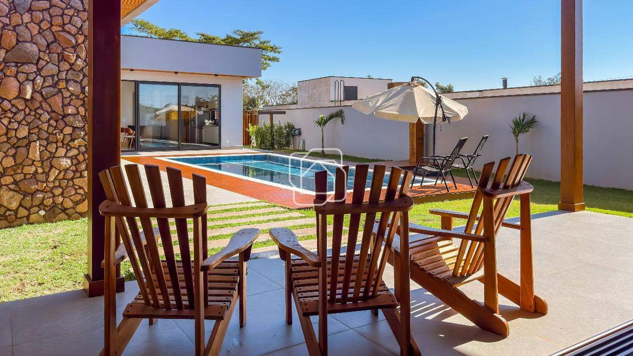 Casa de Condomínio à venda em Indaiatuba - SP - Jardins do Golfe Residencial Indaiatuba: Área da piscina