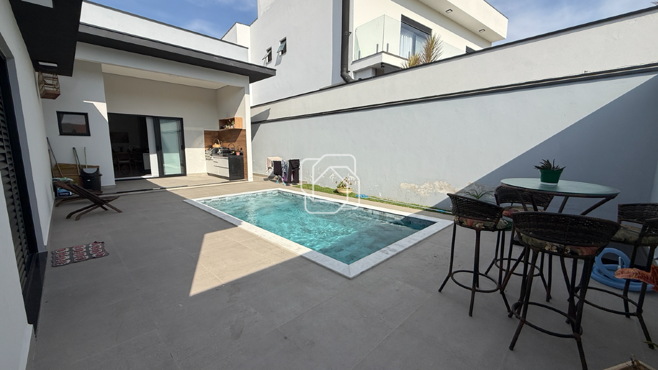 Casa à venda em Salto - SP - Residencial Lagos D’Icaraí: Área da piscina
