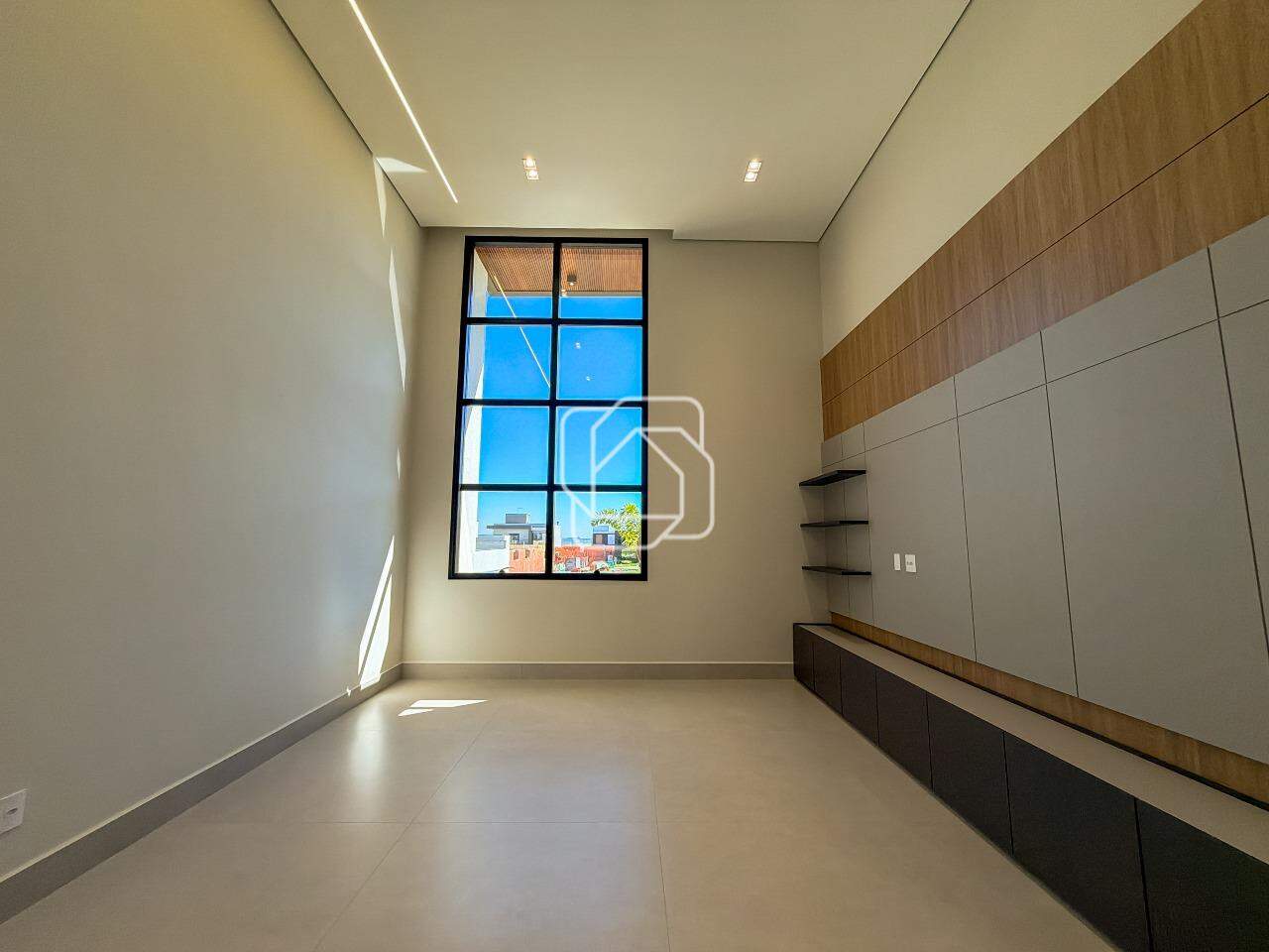 Casa de Condomínio à venda em Indaiatuba - SP - Jardim Residencial Dona Maria Cândida: Sala de estar