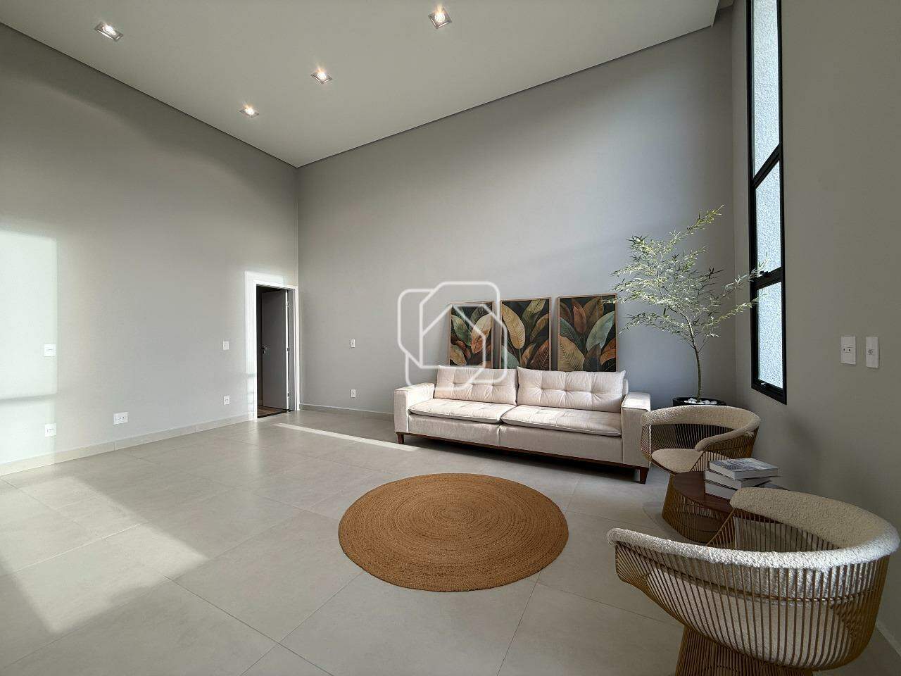 Casa de Condomínio à venda em Indaiatuba - SP - Jardim Laguna: Sala de estar