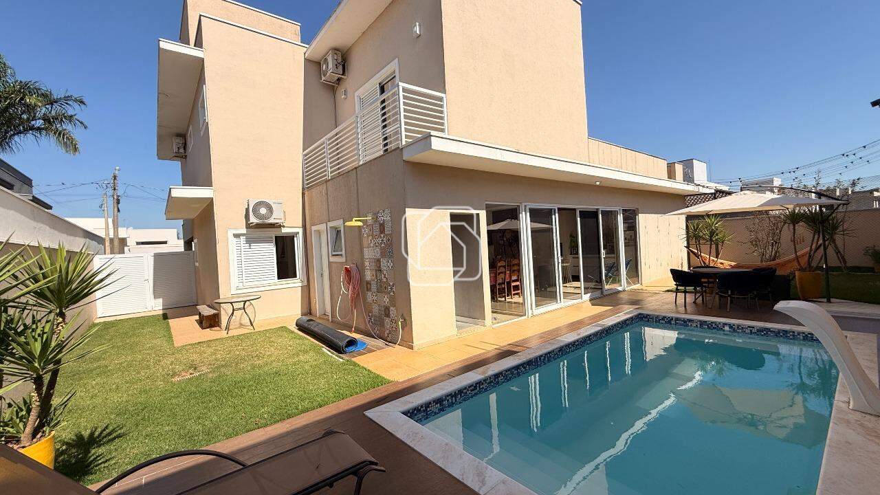 Casa de Condomínio à venda em Salto - SP - Condomínio Fazenda Palmeiras Imperiais: Área da piscina