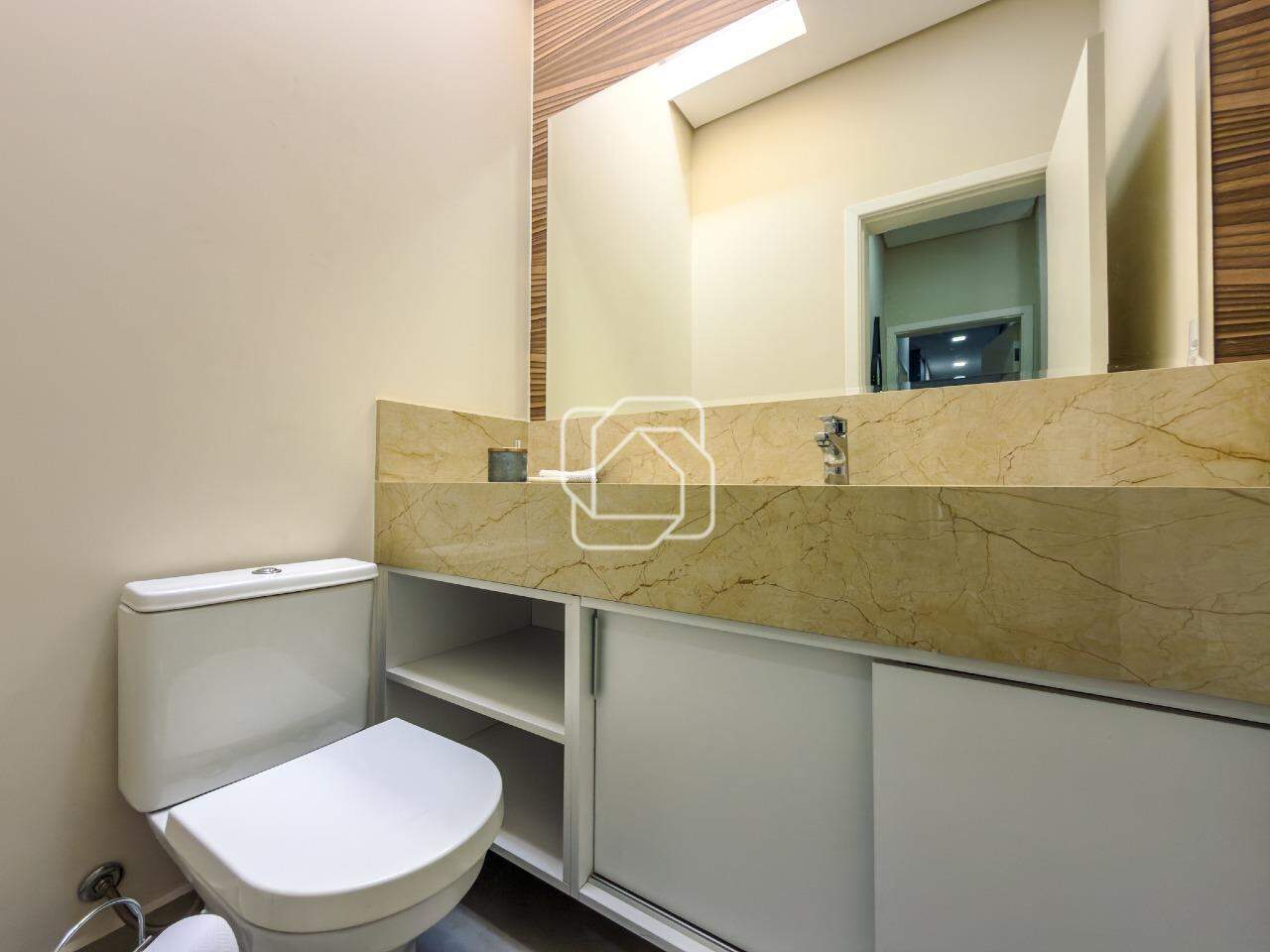 Casa de Condomínio à venda em Indaiatuba - SP - Jardim Residencial Dona Maria José: Lavabo