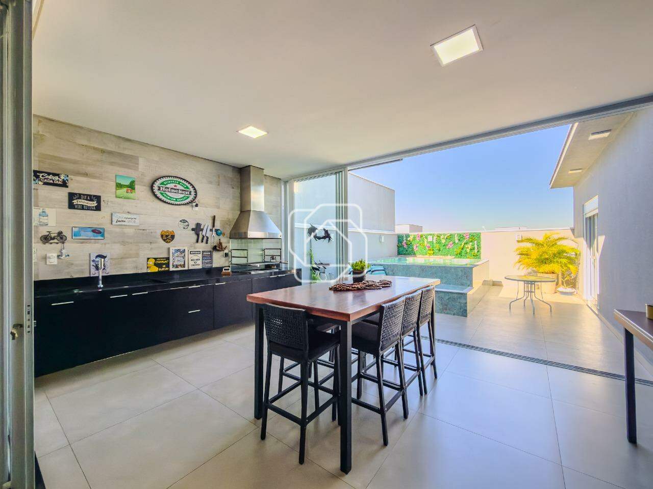 Casa de Condomínio à venda em Indaiatuba - SP - Jardim Residencial Dona Maria José: Área gourmet