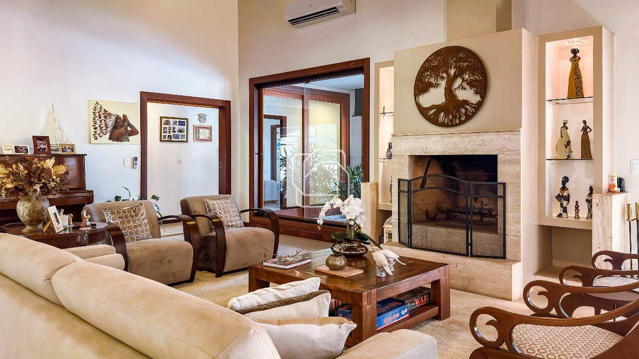 Casa de Condomínio à venda em Indaiatuba - SP - Lagos de Shanadu: Sala de estar