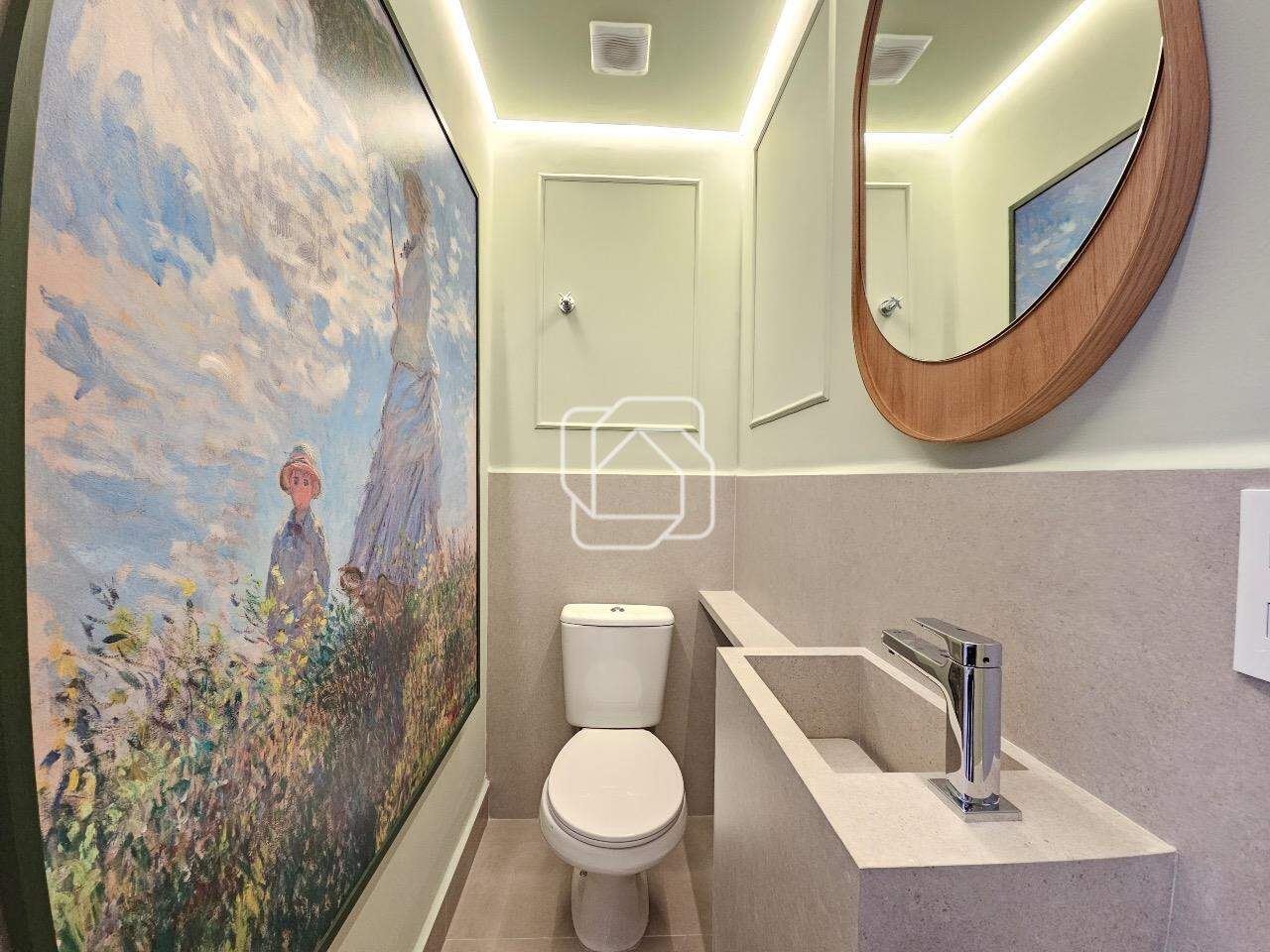 Apartamento para aluguel em Indaiatuba - SP - The Park View: Lavabo