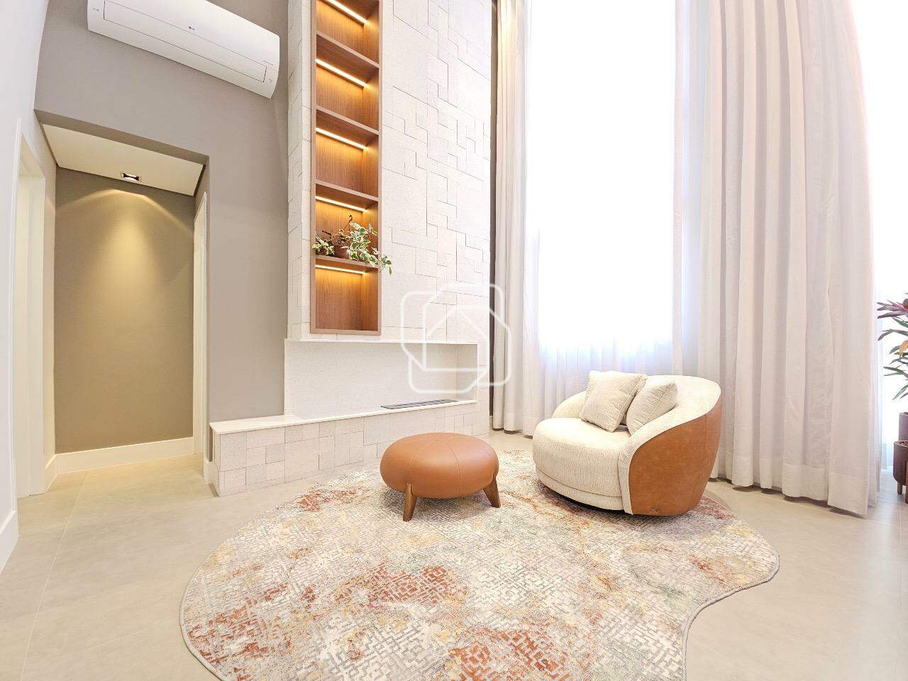 Apartamento para aluguel em Indaiatuba - SP - The Park View: Sala de estar