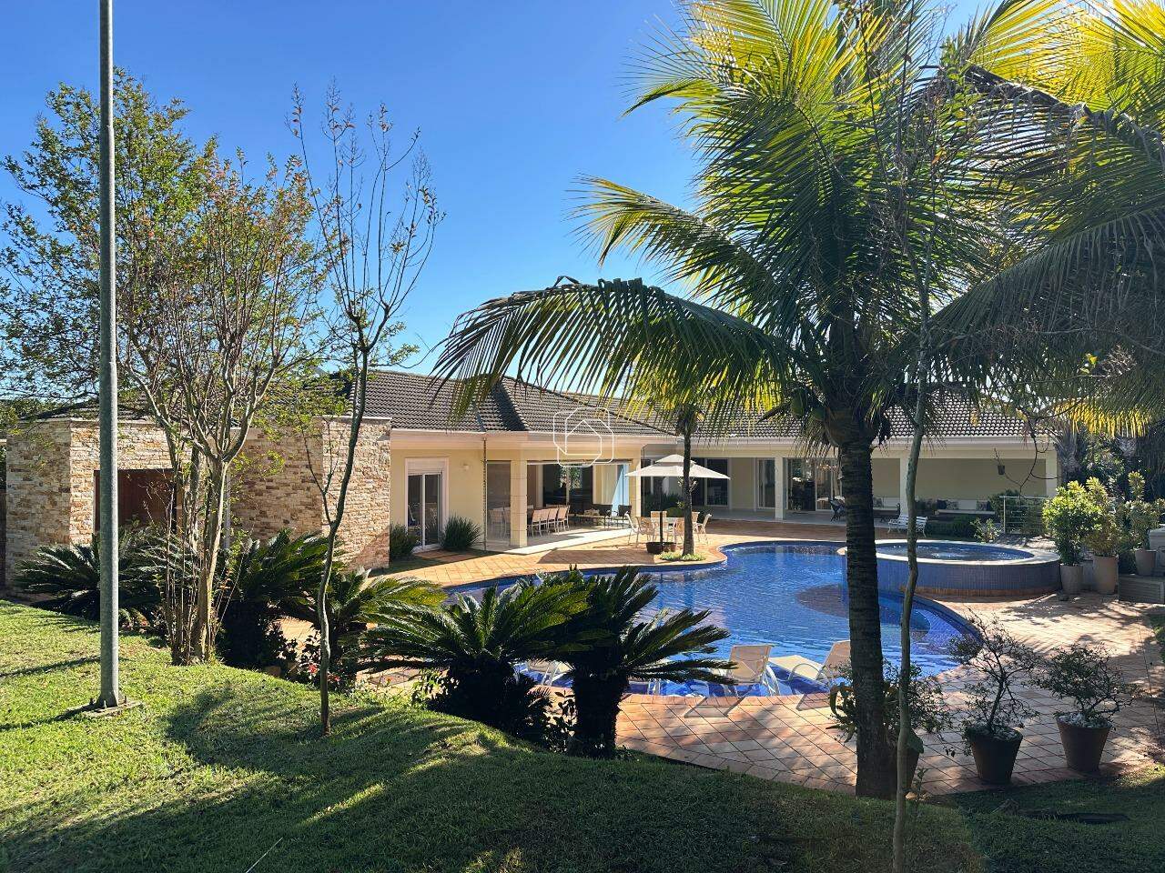 Casa de Condomínio para aluguel em Itu - SP - Fazenda Vila Real de Itu: Área da piscina