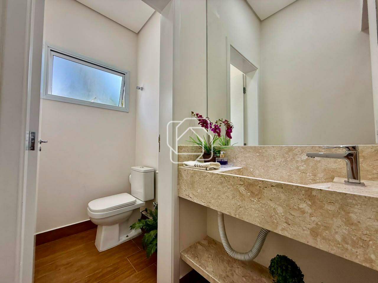 Casa de Condomínio à venda em Itu - SP - Portal da Vila Rica : Lavabo