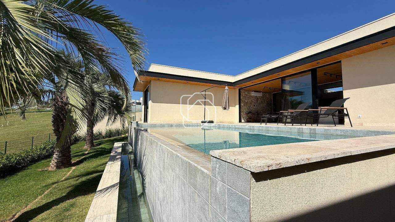 Casa de Condomínio à venda em Itu - SP - Residencial Parque Campos de Santo Antônio II: Área da piscina