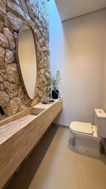 Casa de Condomínio à venda em Itu - SP - Residencial Parque Campos de Santo Antônio II: Lavabo