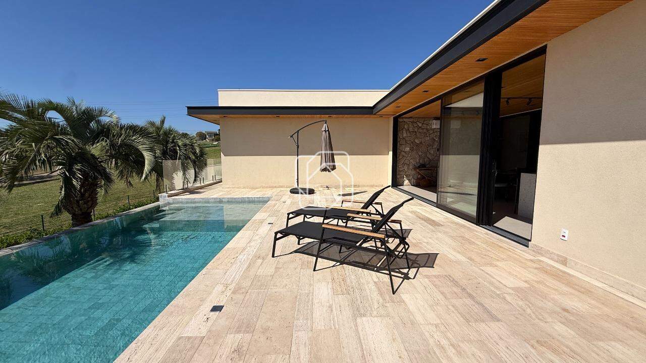 Casa de Condomínio à venda em Itu - SP - Residencial Parque Campos de Santo Antônio II: Área da piscina