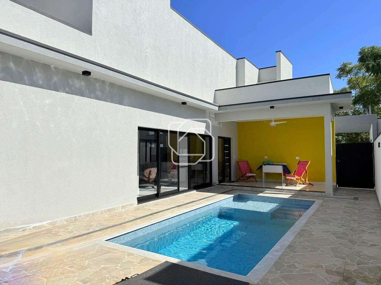 Casa de Condomínio à venda em Itu - SP - Condomínio UNA: Área da piscina