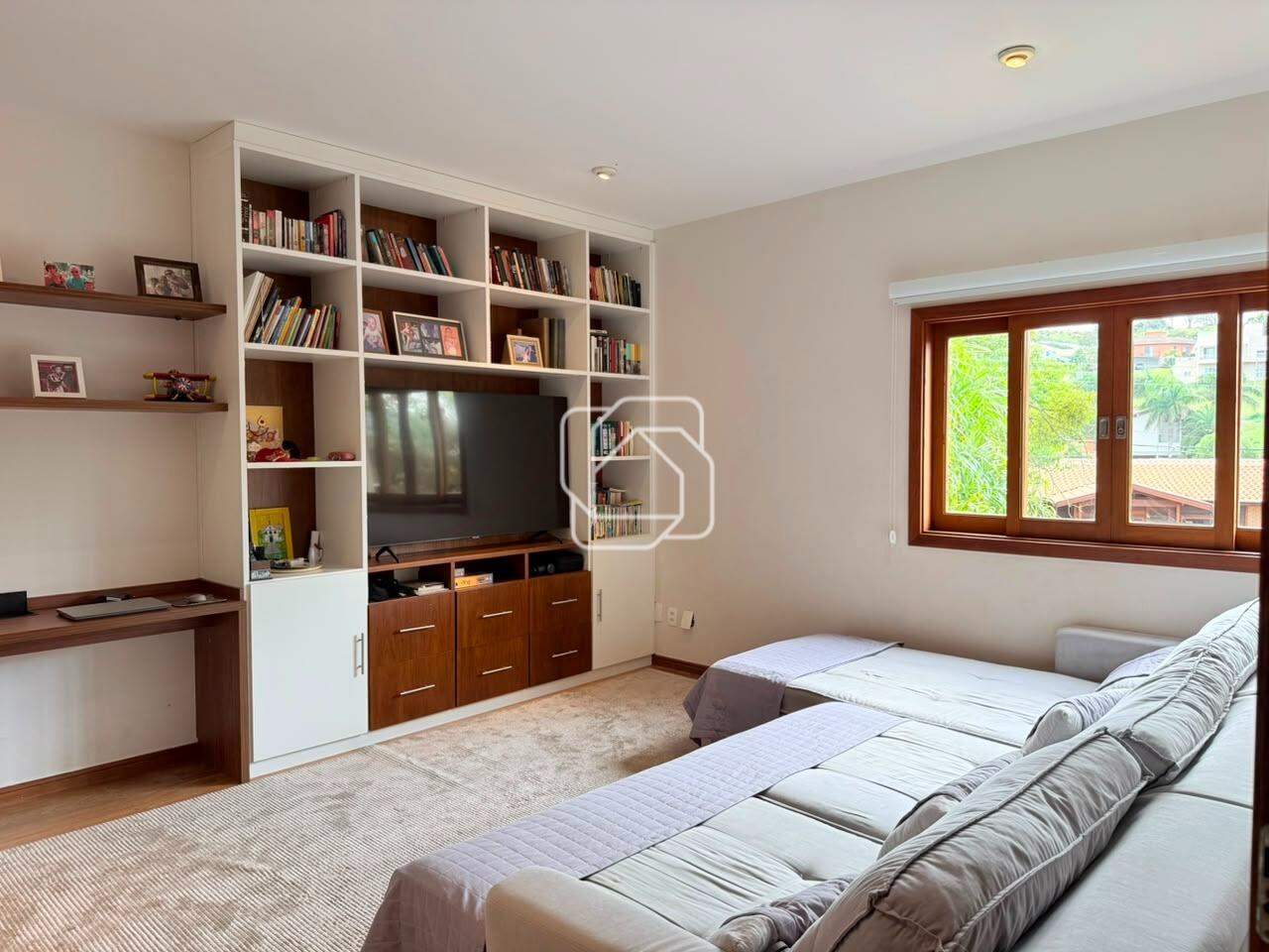 Casa de Condomínio à venda em Itu - SP - Condomínio Campos de Santo Antônio: Sala de TV
