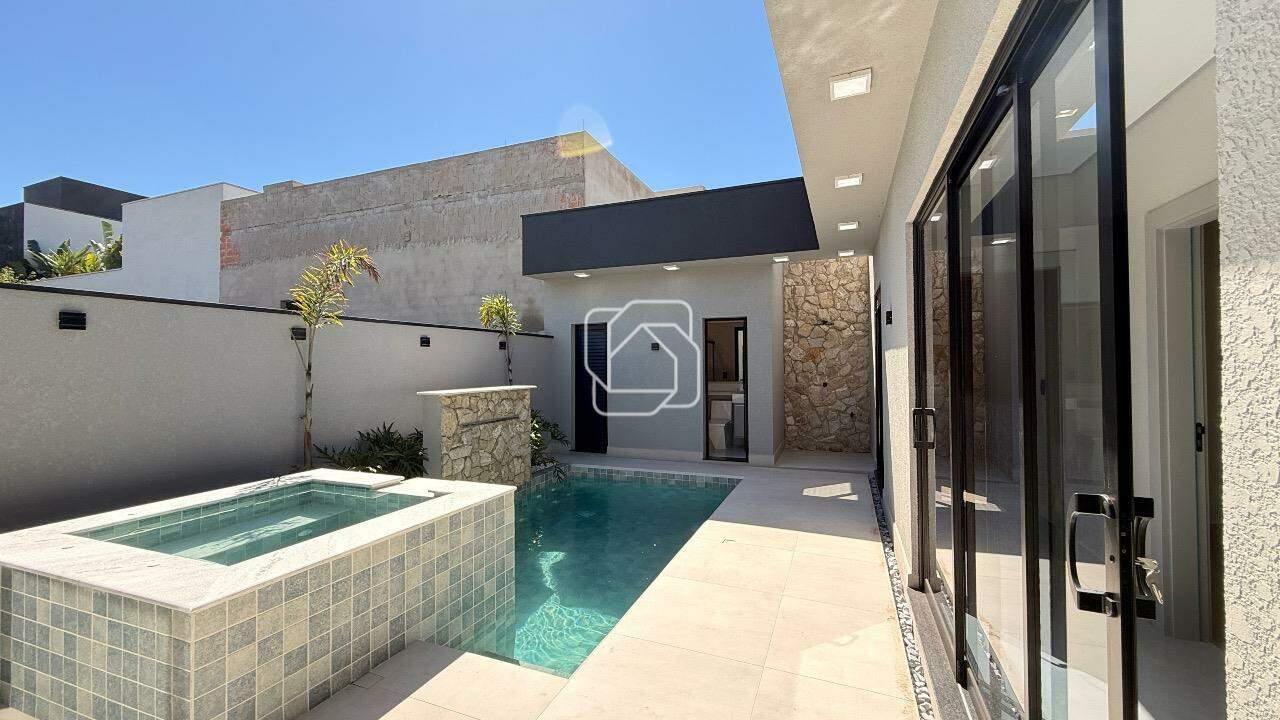 Casa de Condomínio à venda em Indaiatuba - SP - Residencial London Park: Área da piscina