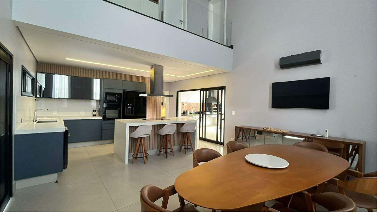 Casa de Condomínio para aluguel em Salto - SP - Residencial Central Parque: Sala de Jantar