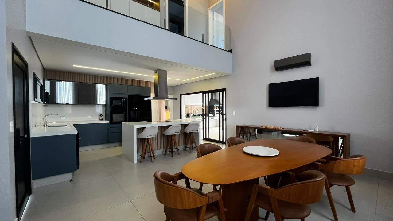 Casa de Condomínio para aluguel em Salto - SP - Residencial Central Parque: Sala de Jantar