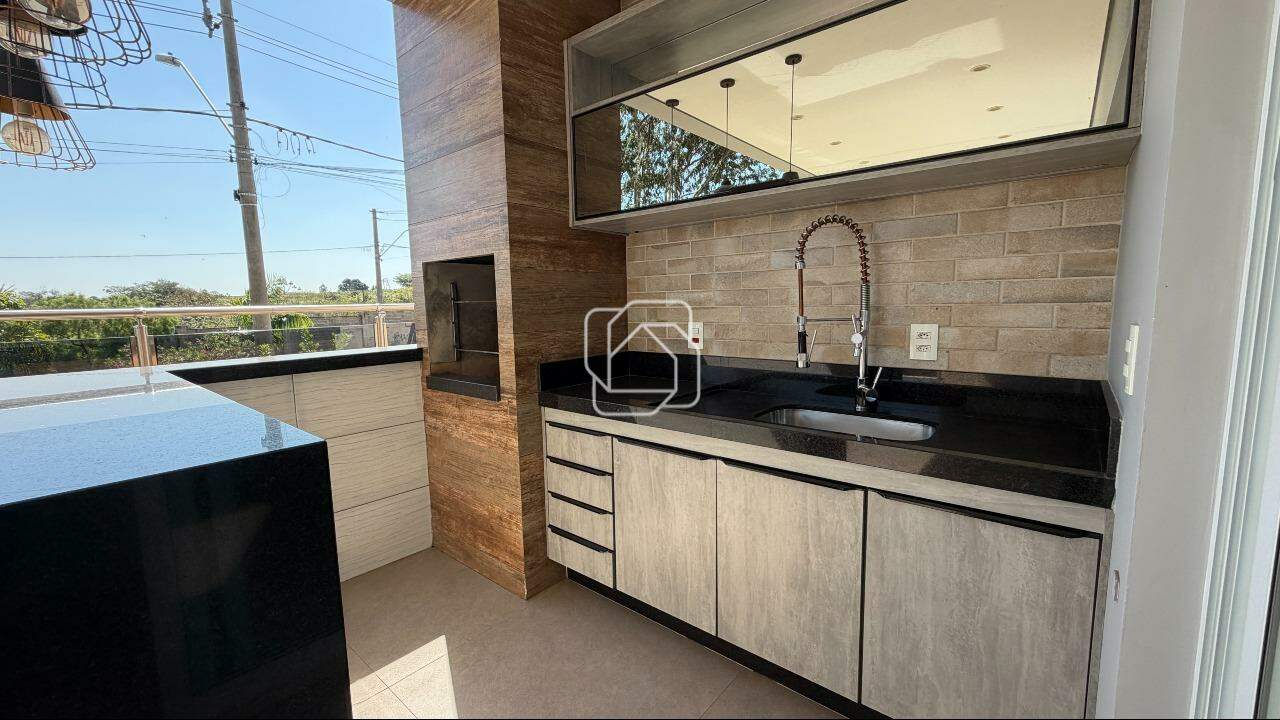 Casa de Condomínio à venda em Salto - SP - Reserva Central Parque: Área gourmet