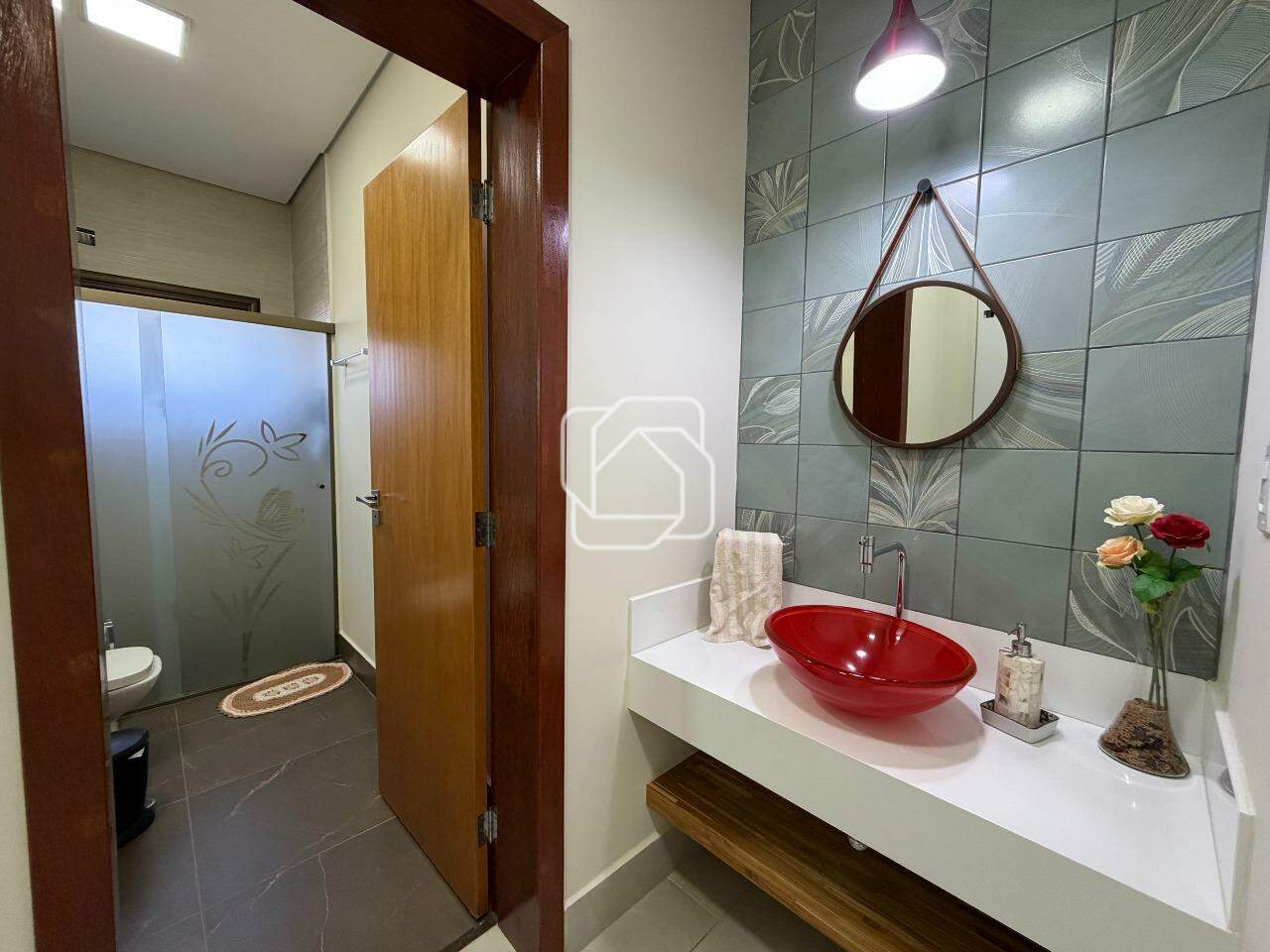 Casa de Condomínio à venda em Indaiatuba - SP - Vale das Laranjeiras: Lavabo